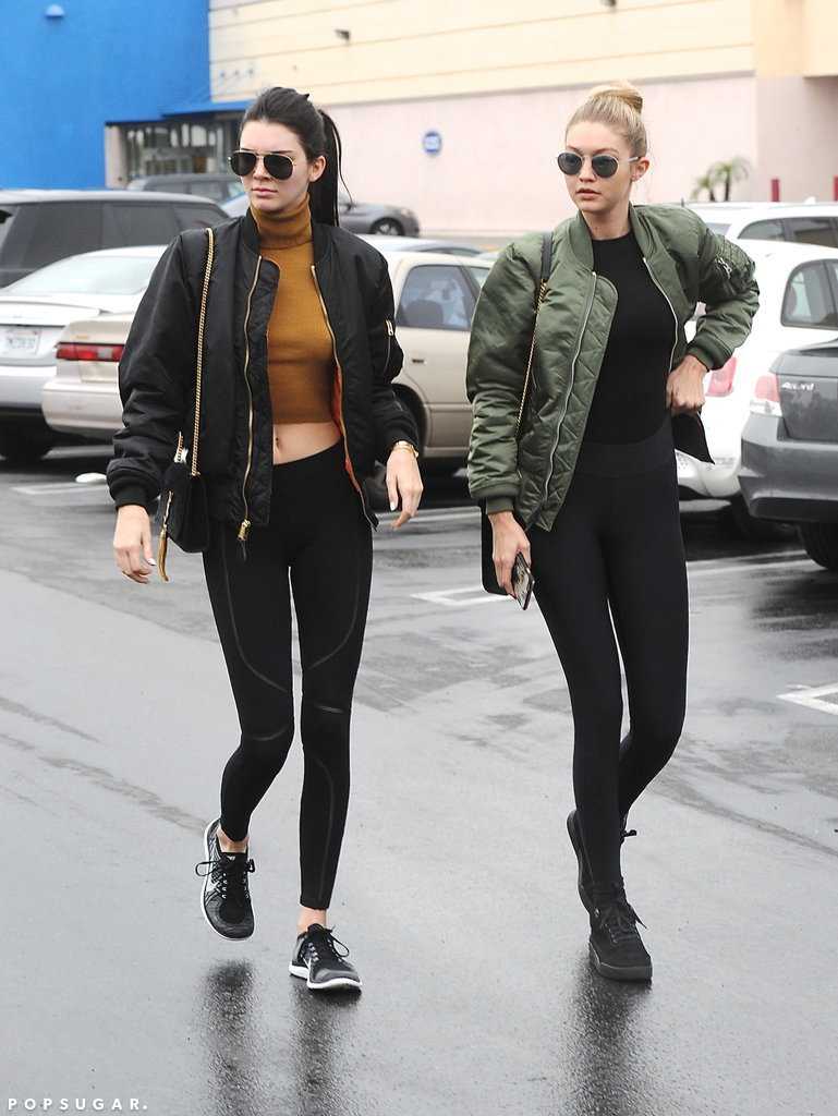 Kendall-Jenner-Gigi-Hadid-Wearing-Matching-Jackets