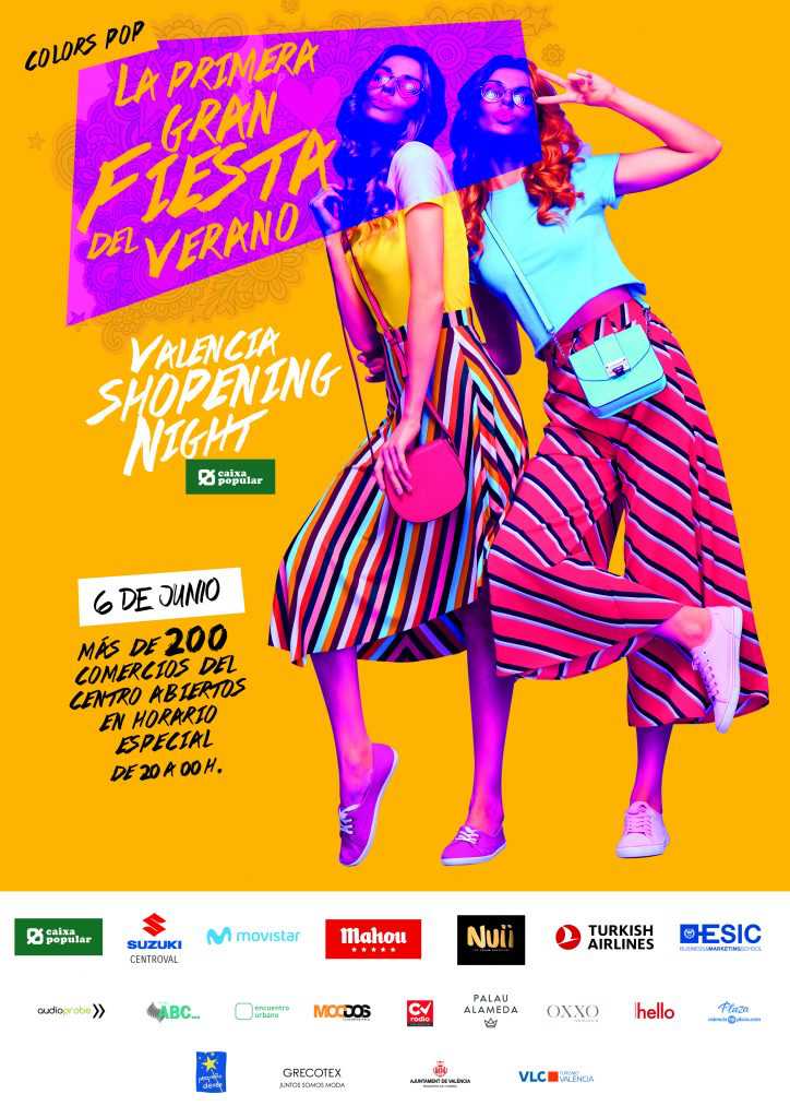 Vuelve Valencia Shopening Night Primavera 2019